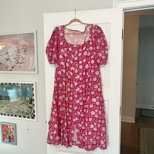 Pink Floral Women's Dress by Beau and Ro